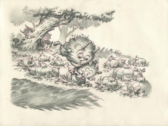 Stan Manoukian - Monstre , Monstre n'est pas bleu, Illustrat