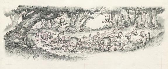 Stan Manoukian - Monstre , Monstre n'est pas bleu, Illustrat