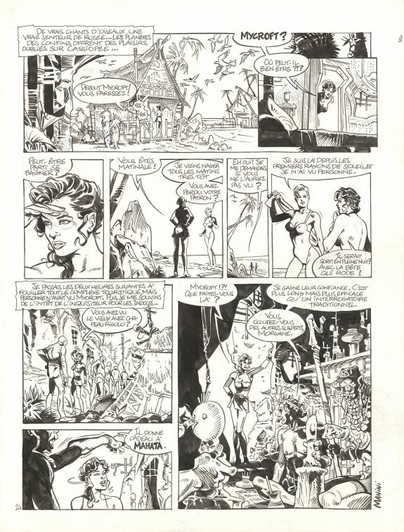 Jack Manini - Mycroft Inquisitor, Neiges sanglantes, Planche