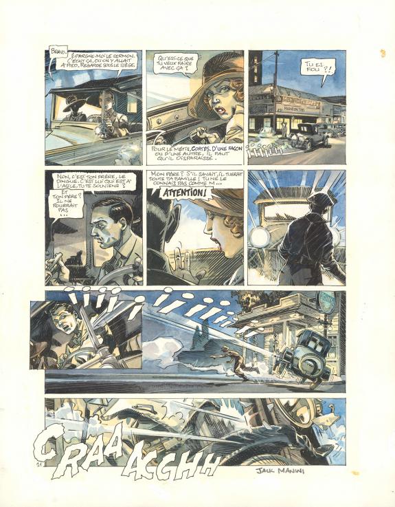 Jack Manini - Necromancy, Livre I, Planche originale n°24