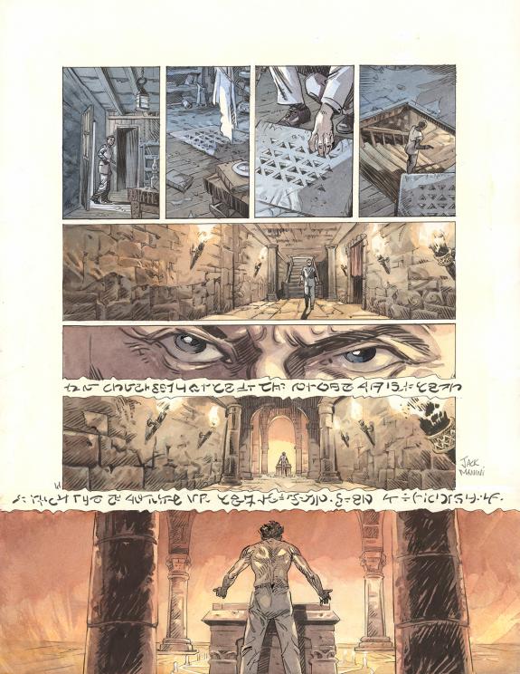 Jack Manini - Necromancy, Livre II, Planche originale n°41