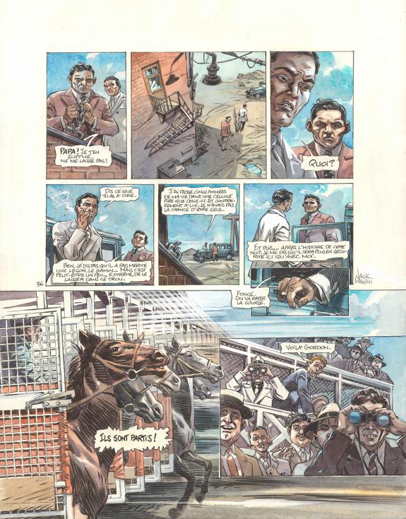 Jack Manini - Necromancy, Livre II, Planche originale n°36