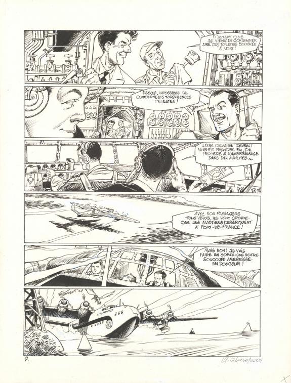 Michel CHEVEREAU - Bon Voyage ?, Planche originale n°27