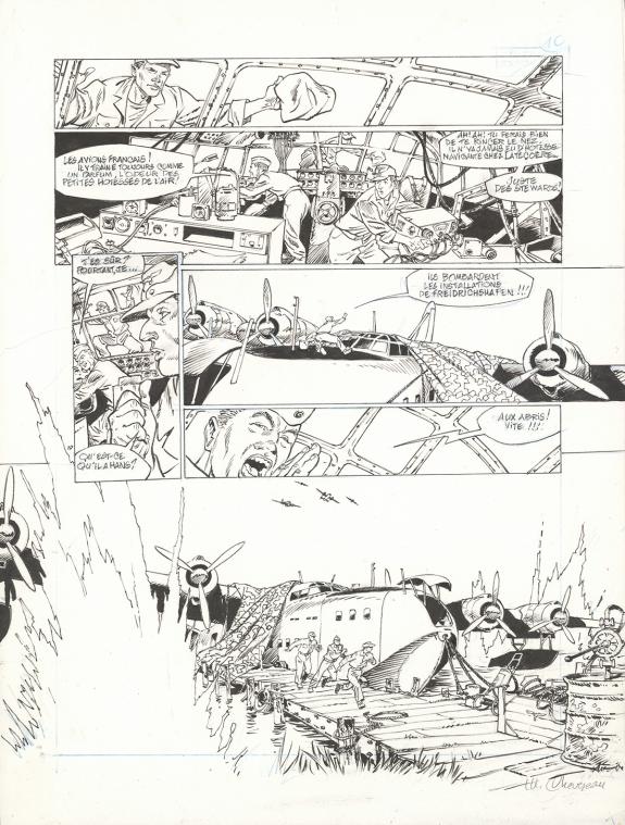 Michel CHEVEREAU - Bon Voyage ?, Planche originale n°10