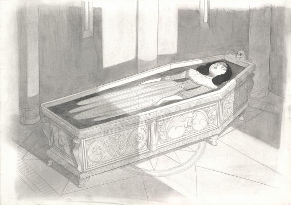 Isabella Mazzanti - Carmilla, Illustration originale