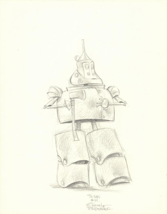 Carter Goodrich - Casting Call, Tin Man #44 (2019), characte