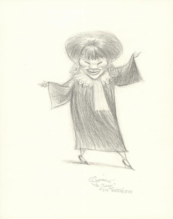 Carter Goodrich - Casting Call, Illustration originale, The 