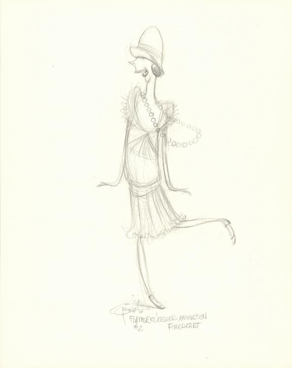 Carter Goodrich - Casting Call, Illustration originale Flapp