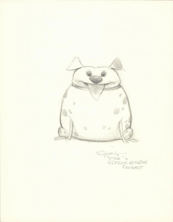 Carter Goodrich - Casting Call, Illustration originale Ember