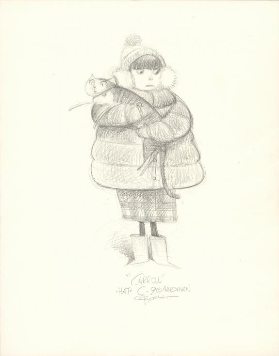 Carter Goodrich - Casting Call, Illustration originale, Carr