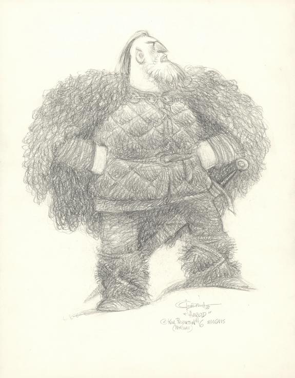 Carter Goodrich - Casting Call, Illustration originale, Haro