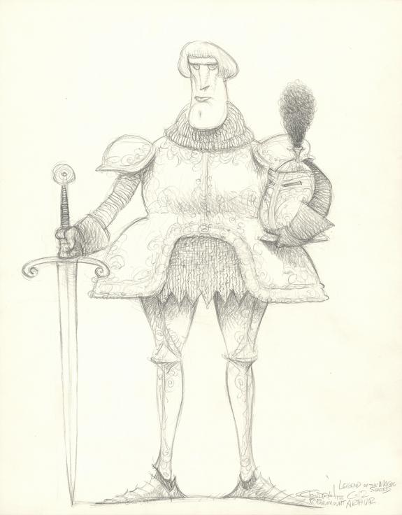 Carter Goodrich - Casting Call, Illustration originale, Arth