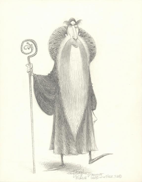 Carter Goodrich - Casting Call, Illustration originale, Merl