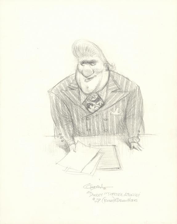 Carter Goodrich - Casting Call, Illustration originale, Dool
