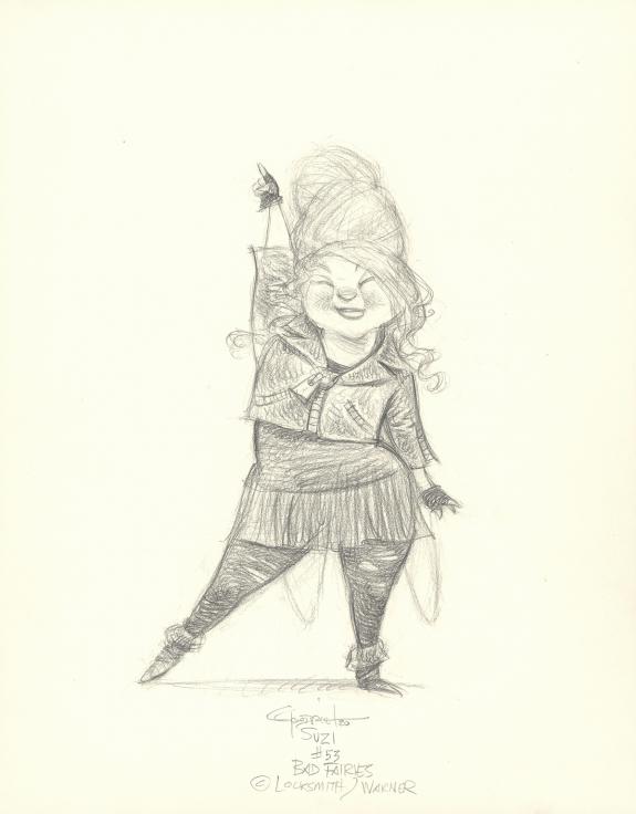 Carter Goodrich - Casting Call, Illustration originale, Suzi