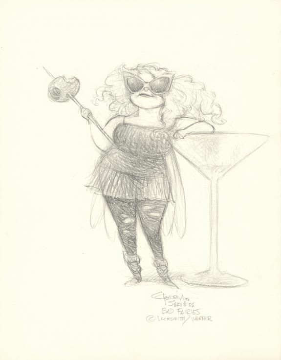 Carter Goodrich - Casting Call, Illustration originale, Suzi