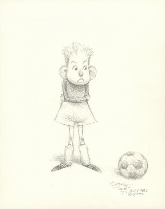 Carter Goodrich - Casting Call, Illustration originale, Thom