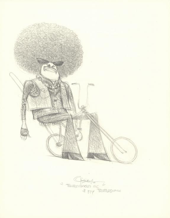Carter Goodrich - Casting Call, Illustration originale, Trou