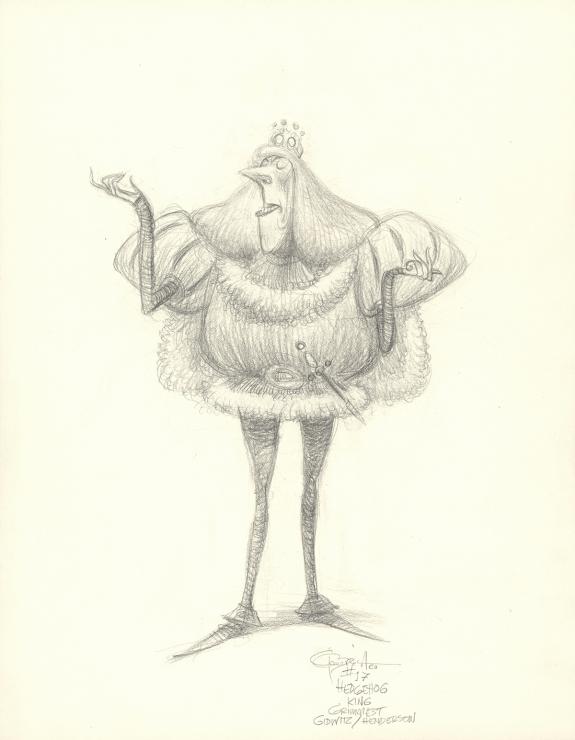 Carter Goodrich - Casting Call, Illustration originale (2020