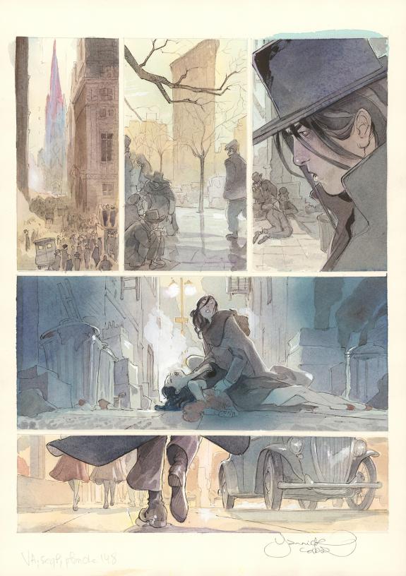Yannick Corboz - Le Voleur d'amour, Planche originale n°148