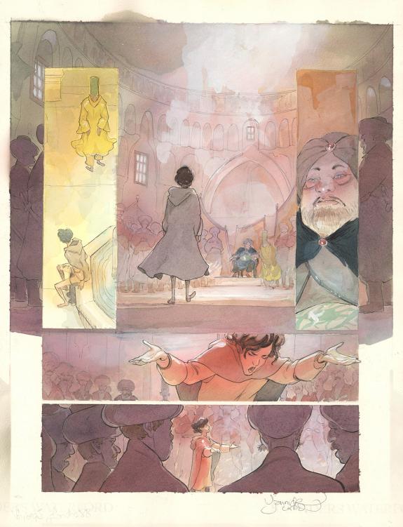 Yannick Corboz - Le Voleur d'amour, Planche originale n°85
