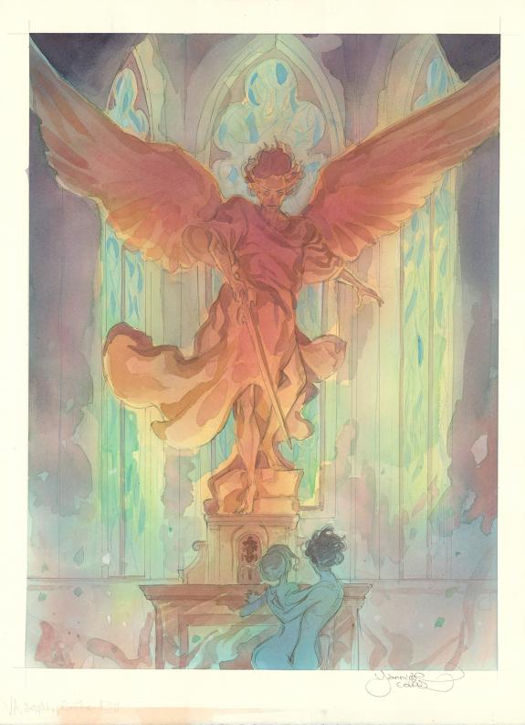 Yannick Corboz - Le Voleur d'amour, Planche originale n°136