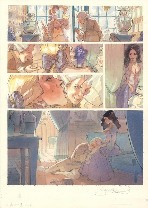 Yannick Corboz - Le Voleur d'amour, Planche originale n°6