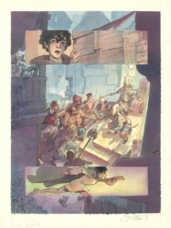 Yannick Corboz - Le Voleur d'amour, Planche originale n°75