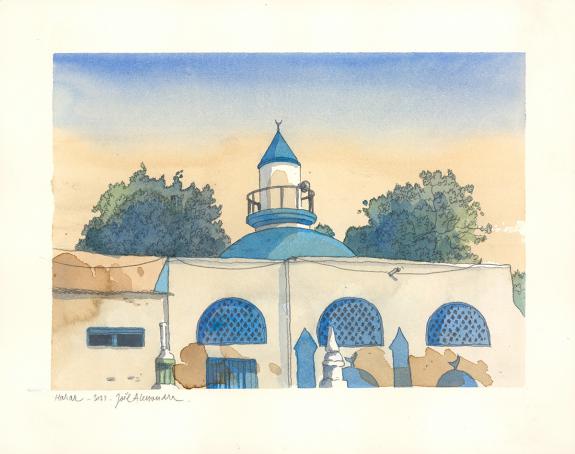 Joel Alessandra - Je est un autre, Illustration originale : 