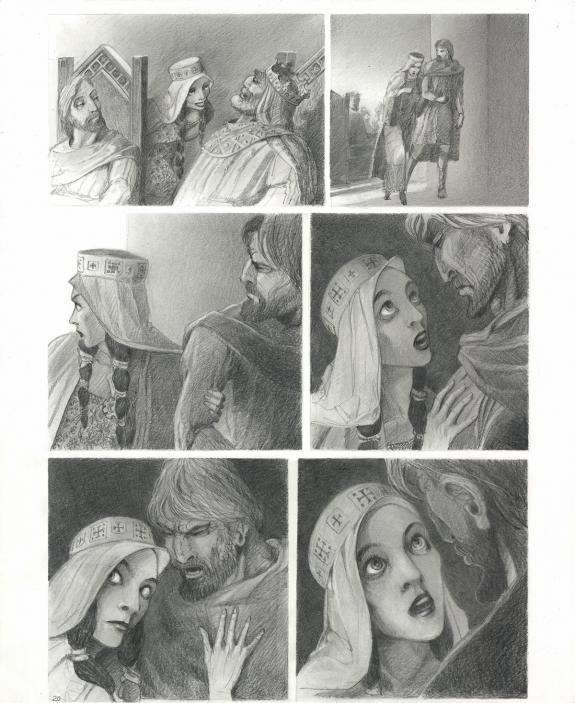 Paul & Ga&euml;tan Brizzi - Macbeth, Planche originale n&deg; 020