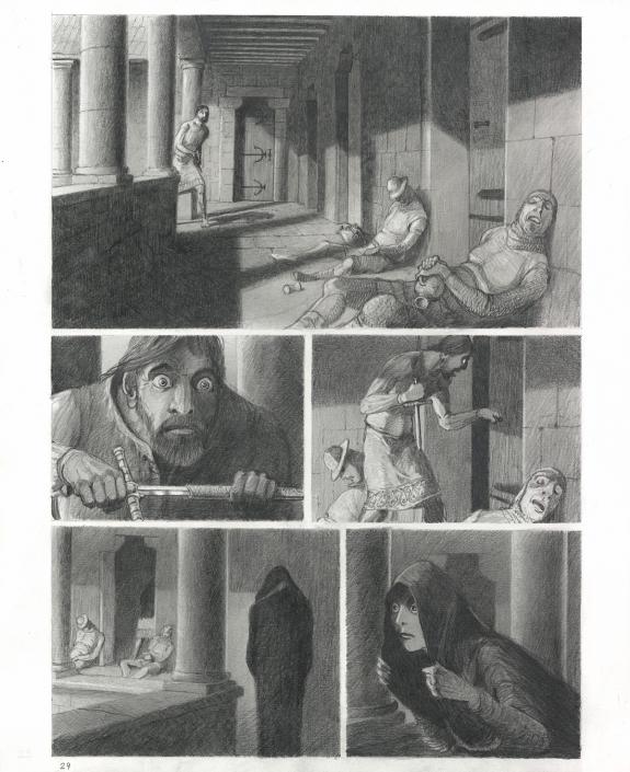 Paul & Ga&euml;tan Brizzi - Macbeth, Planche originale n&deg; 029
