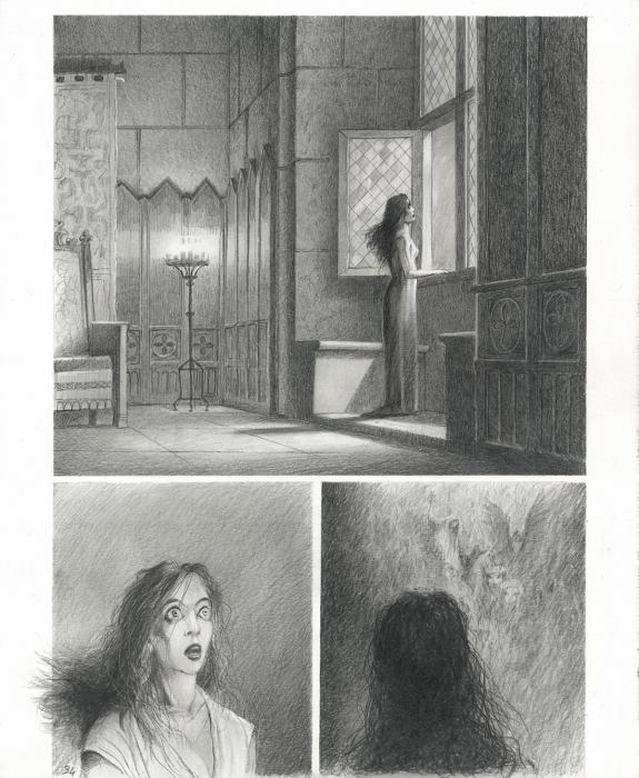 Paul & Ga&euml;tan Brizzi - Macbeth, Planche originale n&deg; 034