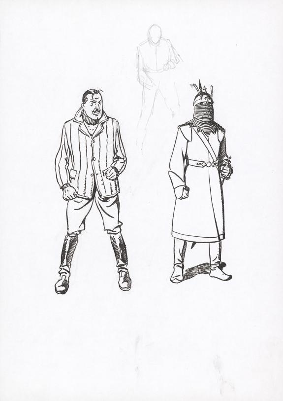 Andr&eacute; Juillard - Blake et Mortimer, Les Sarcophages du 6e co