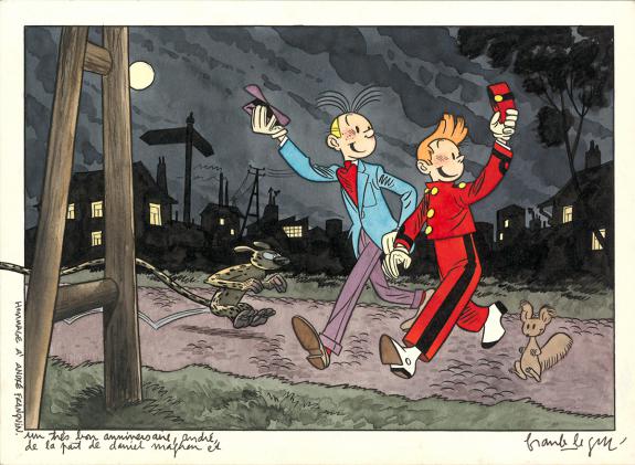 Frank Le Gall - Une Aventure de Spirou et Fantastio, Illustr