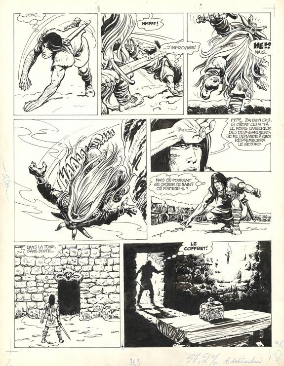 Grzegorz Rosinski - Thorgal, La Magicienne trahie, Planche o