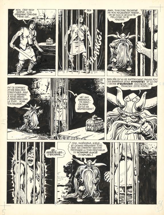 Grzegorz Rosinski - Thorgal, La Magicienne trahie, Planche o