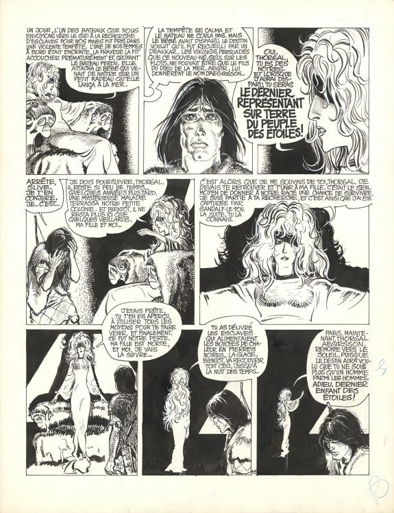 Grzegorz Rosinski - Thorgal, L'Île des Mers Gelées, Planche 