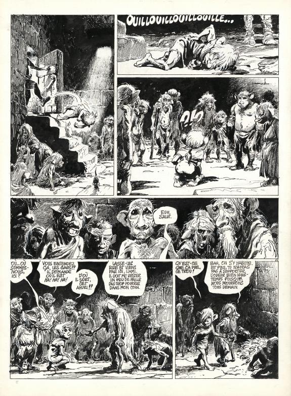 Grzegorz Rosinski - Le Grand pouvoir du Chninkel, Planche or