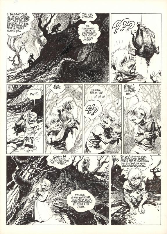 Grzegorz Rosinski - Le Grand pouvoir du Chninkel, Planche or