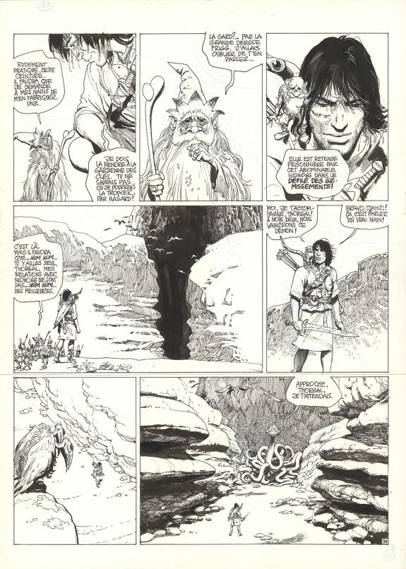 Grzegorz Rosinski - Thorgal, La Gardienne des clés, Planche 