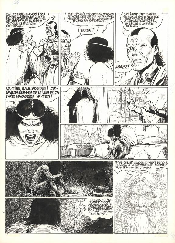 Grzegorz Rosinski - Thorgal, La Cité du Dieu perdu, Planche 