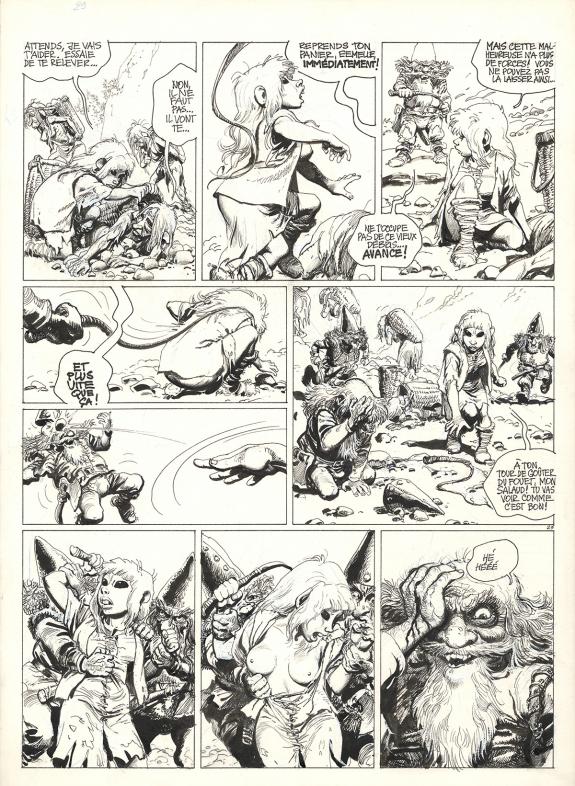 Grzegorz Rosinski - Le Grand pouvoir du Chninkel, Planche or