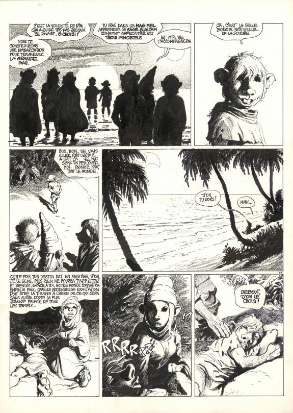 Grzegorz Rosinski - Le Grand pouvoir du Chninkel, Planche or