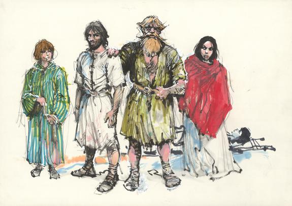 Grzegorz Rosinski - Thorgal, Illustration originale