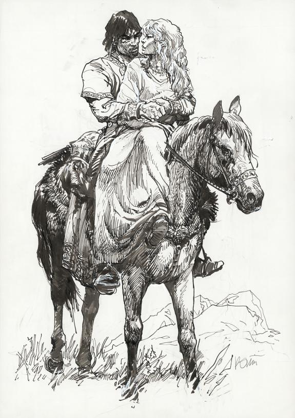 Grzegorz Rosinski - Thorgal, Illustration originale