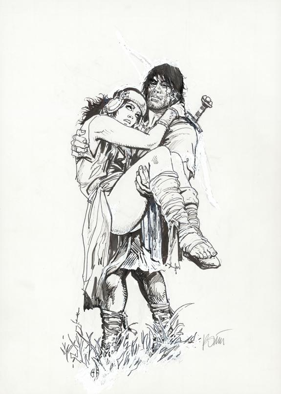 Grzegorz Rosinski - Thorgal, Illustration originale