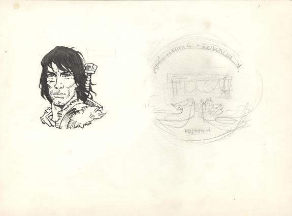 Grzegorz Rosinski - Thorgal, Illustration originale