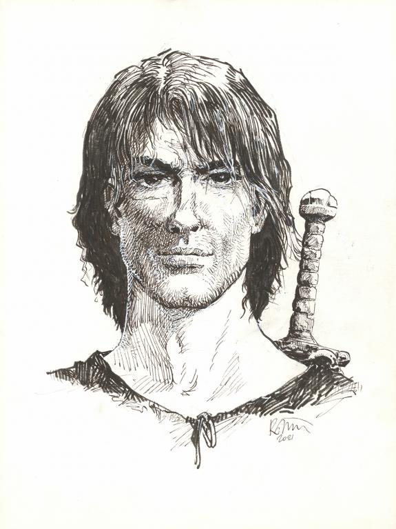 Grzegorz Rosinski - Thorgal, Illustration originale (2021)