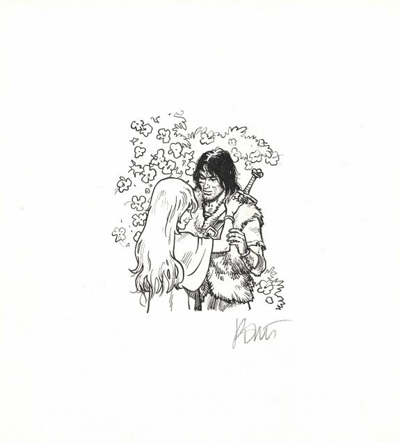 Grzegorz Rosinski - Thorgal, Illustration originale