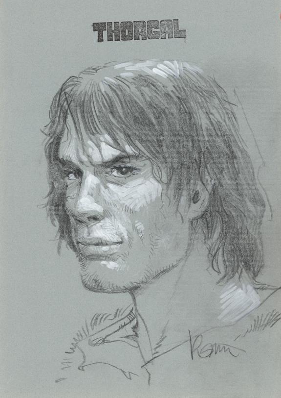 Grzegorz Rosinski - Thorgal, Illustration originale